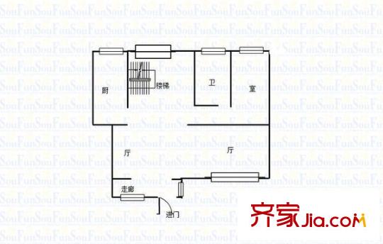 雁鳴山莊戶型圖戶型圖5室 5室2廳2衛(wèi)1廚