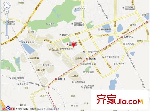 仙林新村交通圖