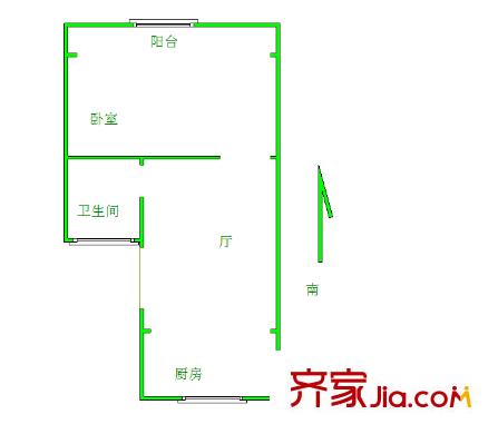 開源小區(qū)戶型圖戶型圖 1室 1室1廳1衛(wèi)1廚
