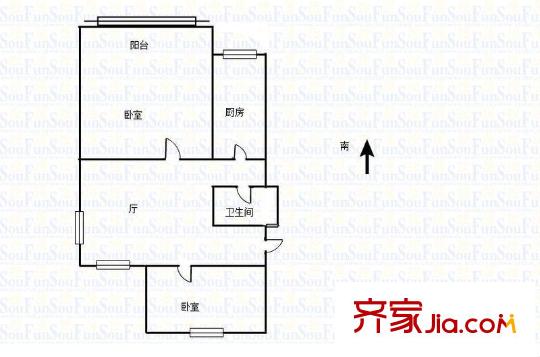 開源小區(qū)戶型圖戶型圖 2室 2室1廳1衛(wèi)