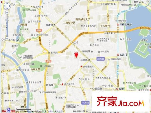 虎嘯花園交通圖
