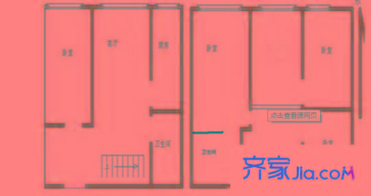 翠屏東南戶型圖戶型圖 5室 5室2廳2衛(wèi)1廚