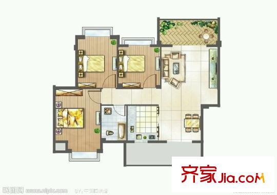 興都花園戶型圖戶型圖5室 5室2廳2衛(wèi)1廚