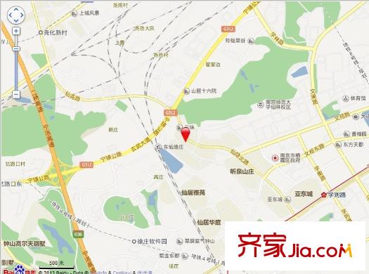 仙鶴山莊交通圖