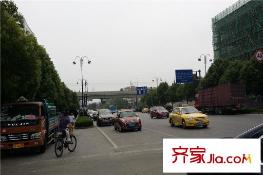 奧克斯鐘山府周邊道路（2015-8-23）