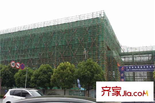 奧克斯鐘山府在建仙鶴門小學（2015-8-23）