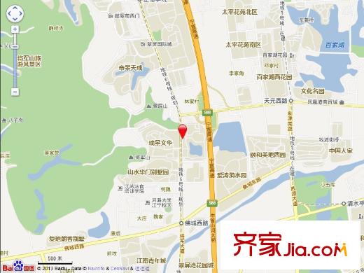 江南文樞苑交通圖