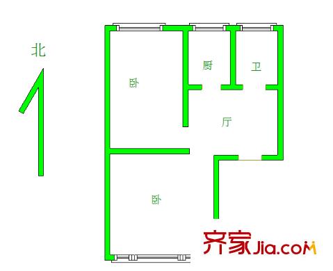 三牌樓小區(qū)戶(hù)型圖戶(hù)型圖2室 2室1廳1衛(wèi)1廚