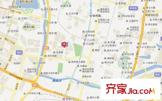 來鳳小區(qū)交通圖