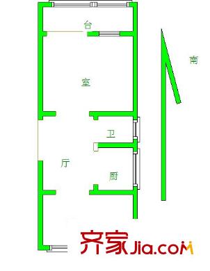 來鳳小區(qū)戶型圖戶型圖2室 2室1廳1衛(wèi)1廚