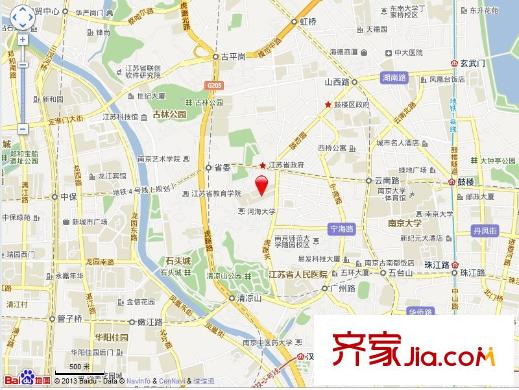 西康路3號交通圖