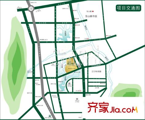 頤和南園交通圖