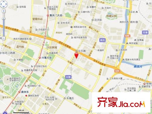 虹苑新寓交通圖