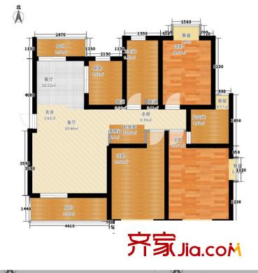 旭日景城戶(hù)型圖戶(hù)型圖 3室 3室2廳2衛(wèi)1廚
