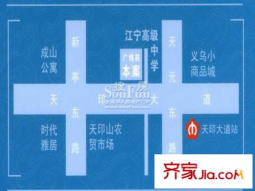 廣博苑交通圖