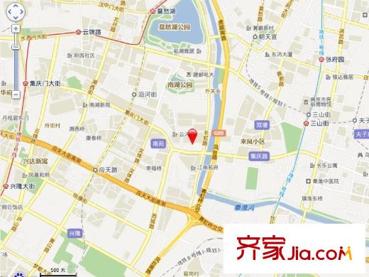 潤(rùn)花園交通圖