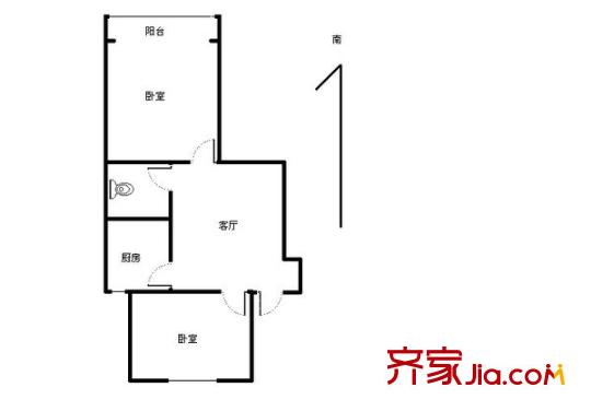 寶地園戶型圖戶型圖 2室 