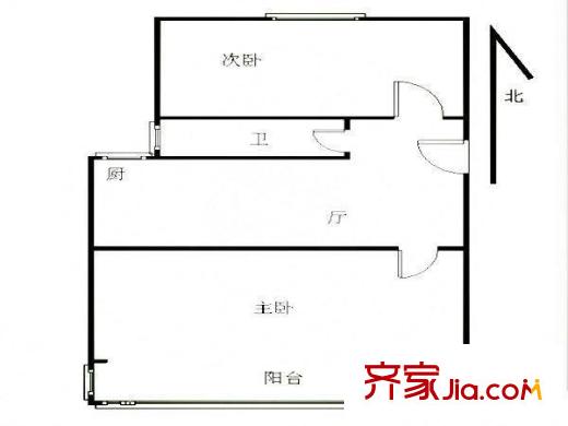 寶地園戶型圖戶型圖2室 2室1廳1衛(wèi)1廚