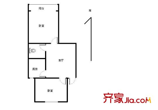 寶地園戶型圖戶型圖 2室 
