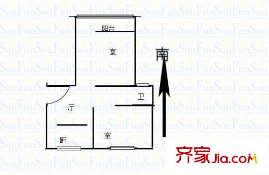 安樂村戶型圖戶型圖2室 2室1廳1衛(wèi)