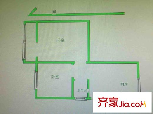 安樂村戶型圖戶型圖2室 2室1廳1衛(wèi)1廚