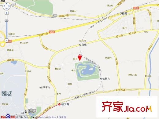 保利羅蘭香谷交通圖