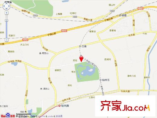 保利羅蘭香谷交通圖