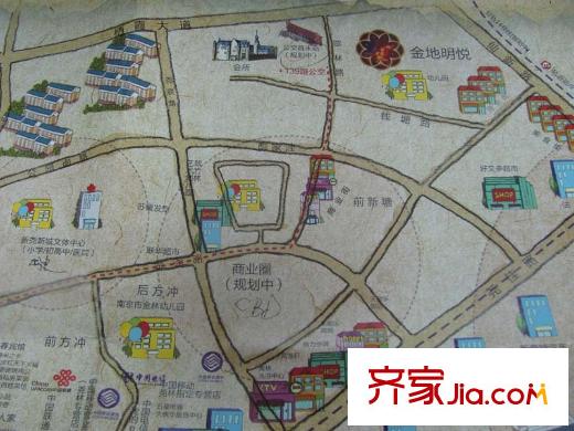 保利羅蘭香谷交通圖區(qū)位圖