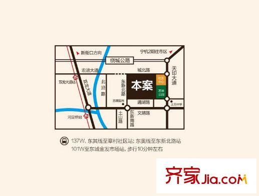 綠地新里紫峰公館交通圖區(qū)位示意圖