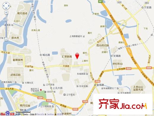 綠地新里紫峰公館交通圖電子