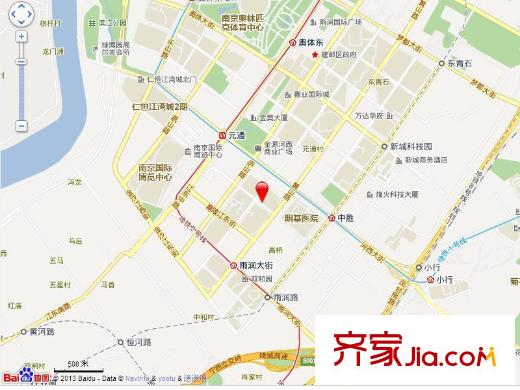 宋都美域交通圖項(xiàng)目電子地圖