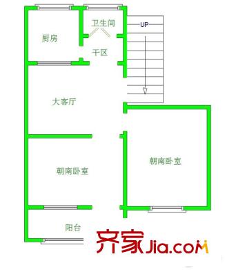 戴家巷小區(qū)戶型圖戶型圖2室 2室2廳1衛(wèi)1廚
