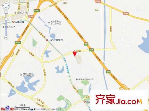 方山熙園交通圖