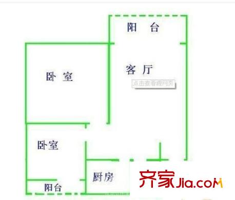 方山熙園戶型圖戶型圖 3室  3室2廳1衛(wèi)1廚