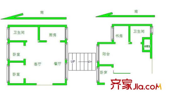 武夷商城戶型圖戶型圖 4室 4室3廳3衛(wèi)1廚