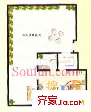 蘇寧馨瑰園戶型圖