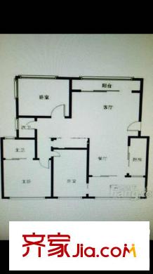 中海塞納麗舍戶型圖戶型圖 3室 3室2廳2衛(wèi)1廚