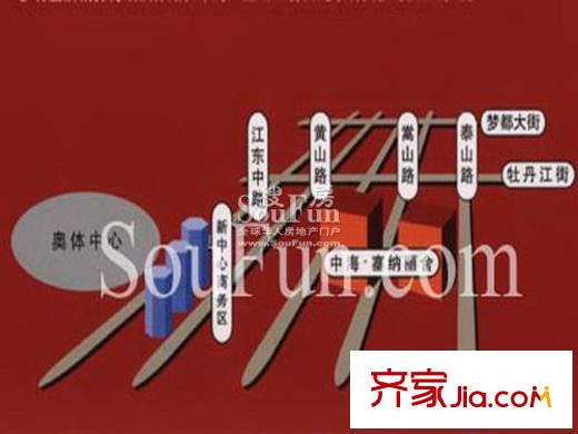 中海塞納麗舍交通圖交通