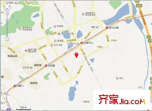 尚東花園交通圖