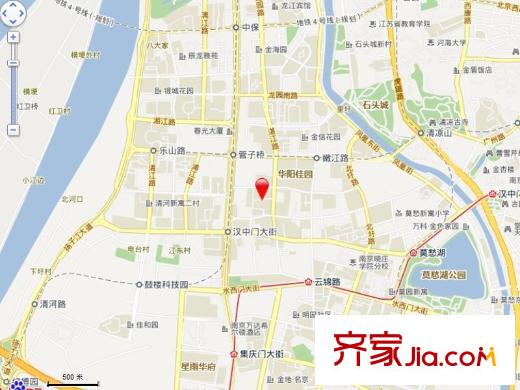 鳳凰花園城靜幽園交通圖