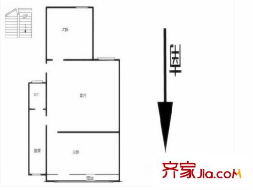 鳳凰花園城靜幽園戶型圖戶型圖2室 2室1廳1衛(wèi)1廚