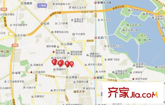 西橋交通圖