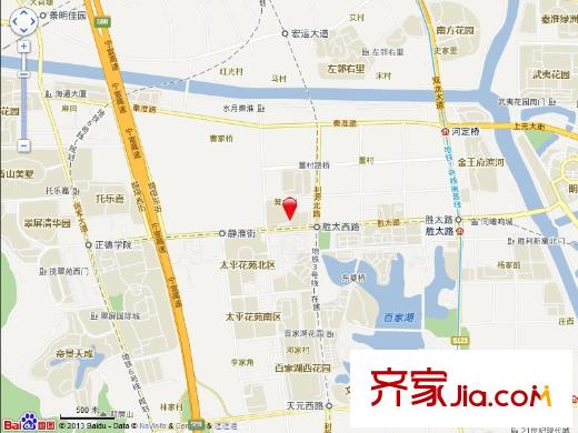 歐陸經(jīng)典花園交通圖