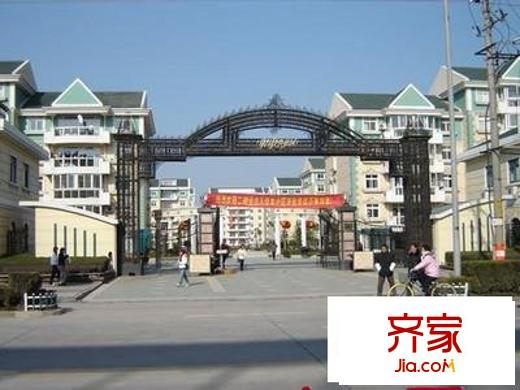 歐陸經(jīng)典花園外景圖