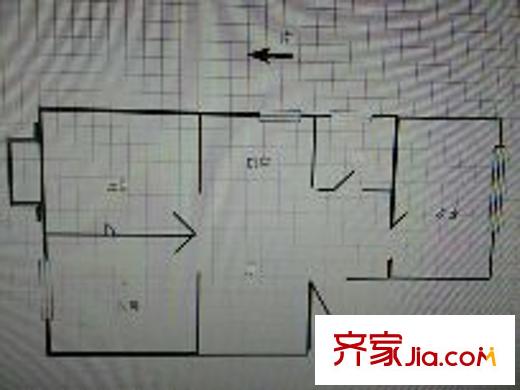 金川雅苑戶型圖戶型圖 3室 3室1廳1衛(wèi)1廚