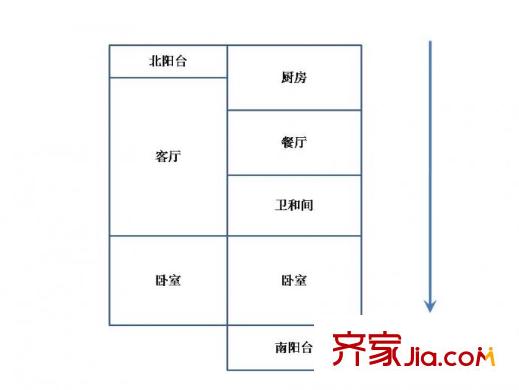 挪威森林戶型圖戶型圖2室 2室2廳1衛(wèi)1廚