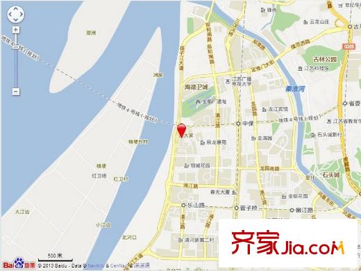 蘇寧睿城交通圖