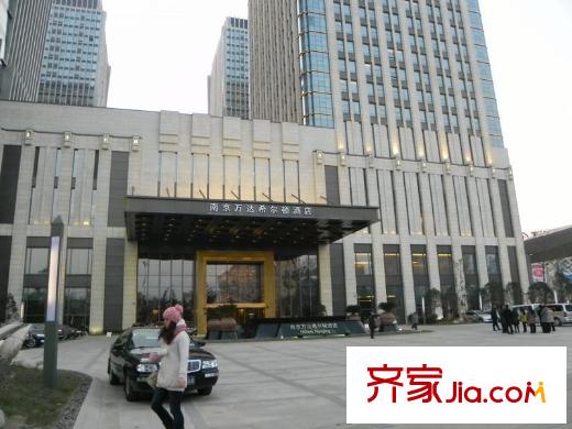 蘇寧睿城配套圖東500米南京萬達希爾頓酒店