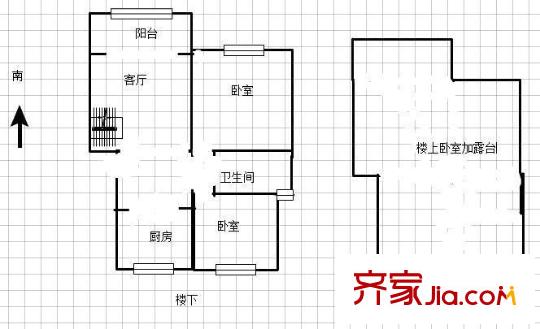 詠梅山莊戶型圖戶型圖 5室 5室3廳2衛(wèi)1廚