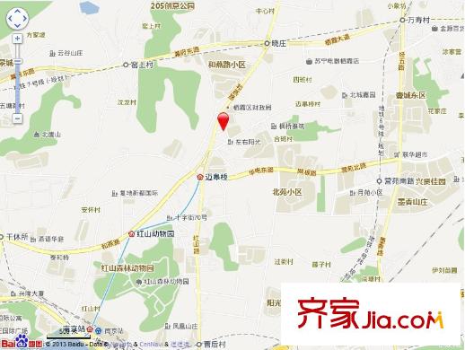 南磚新村交通圖